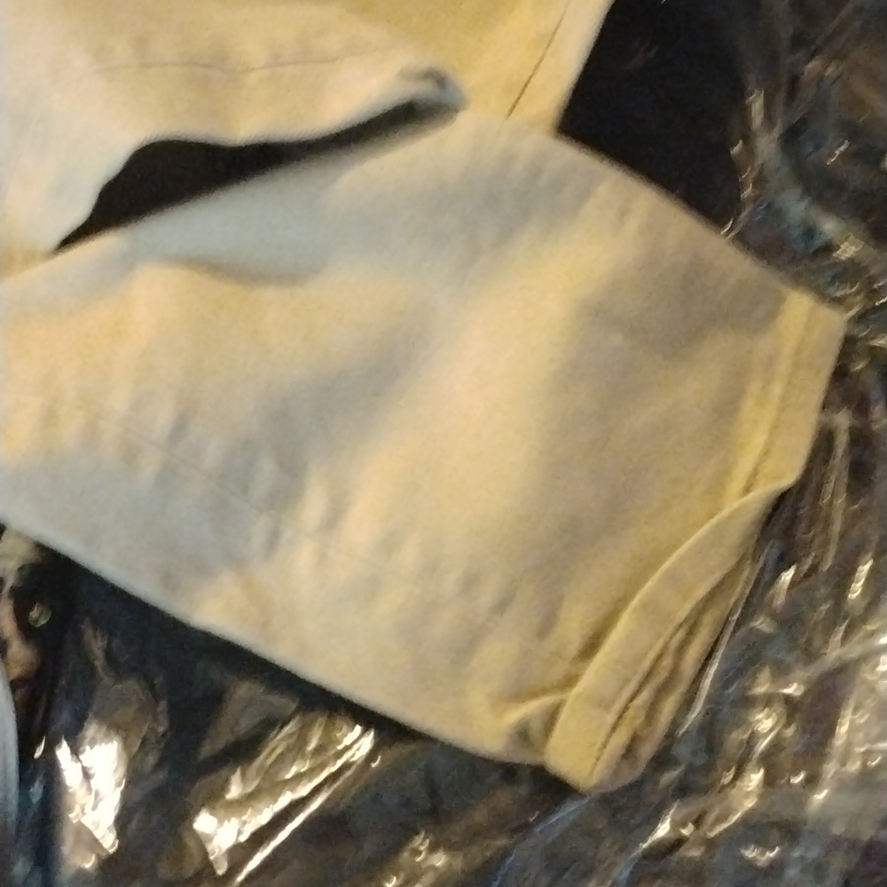 Men's khaki Levi's worn once